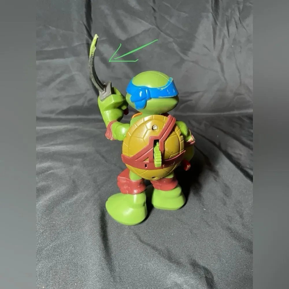 2014 Viacom TMNT LEONARDO 6'' Interactive Figure Teenage Mutant Ninja Turtles PC